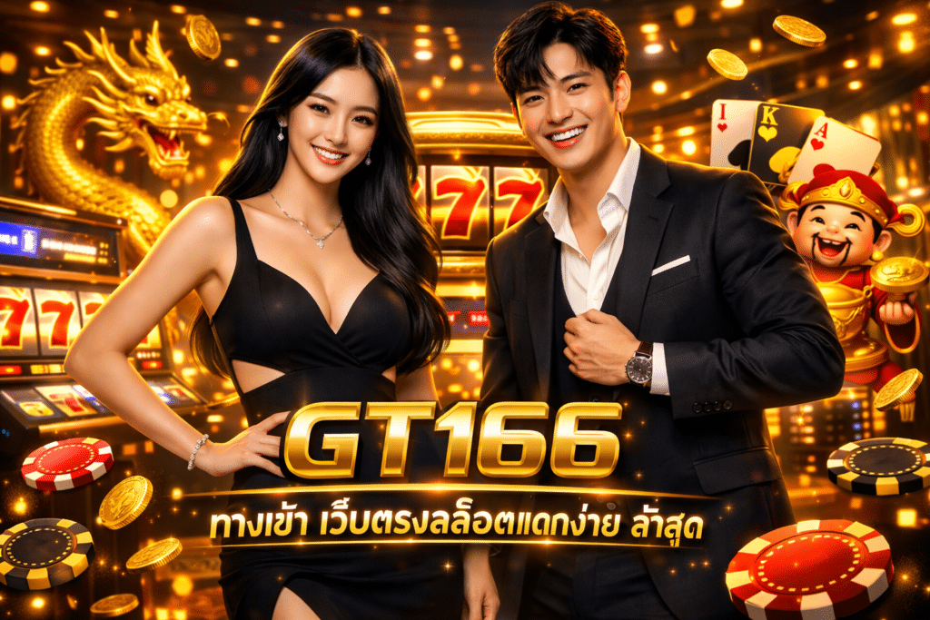 GT166 ทางเข้า เว็บตรงสล็อตแตกง่าย ล่าสุด พร้อมเกมดังเพียบ