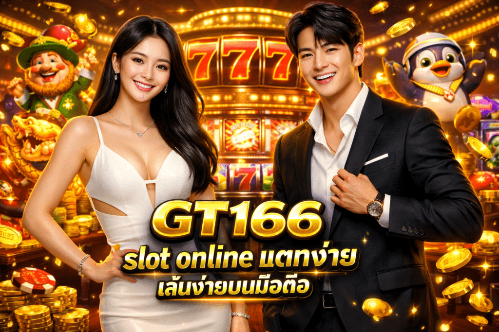 GT166 slot online แตกง่าย เล่นง่ายบนมือถือ ระบบลื่น